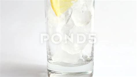 Preparation of coca cola with ice and