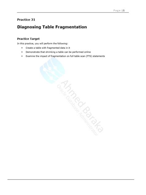 Image result for Table Fragmentation Oracle