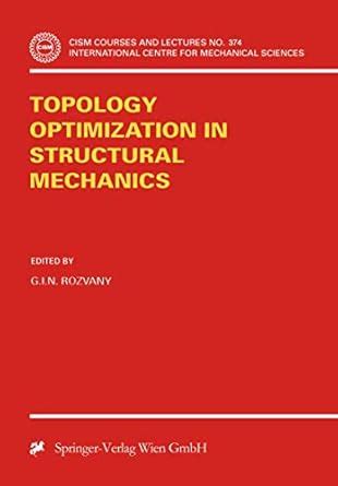 Buy Topology Optimization in Structural Mechanics: 374 (CISM ...