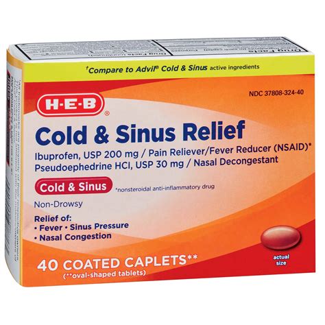 Advil Cold And Sinus