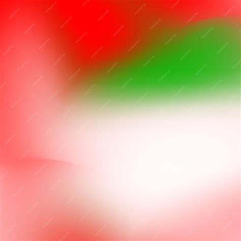 Premium Photo | A red green and white flag with a green background