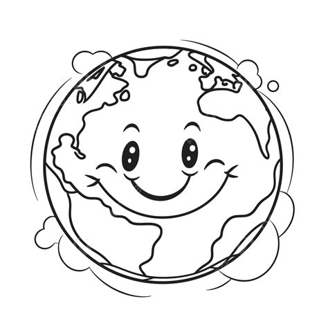 Printable Small World Pdf Coloring Page Earth Coloring Pages/preschool ...