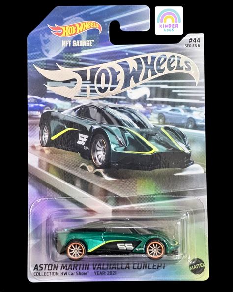 Hot Wheels NFT Aston Martin Valhalla Concept - Kinder Logs India