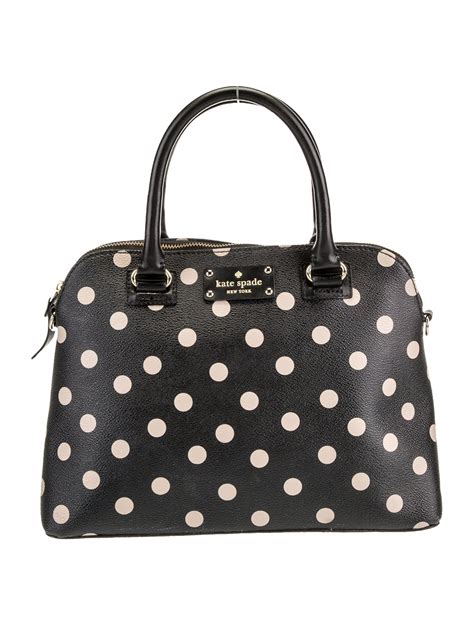 Kate Spade New York Polka Dot Nylon Handle Bag - Black Handle Bags ...