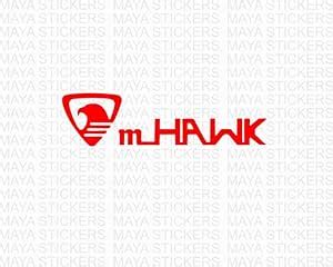 mHawk Logo Sticker Compatible with Mahindra Thar, XUV700, XUV 500 ...