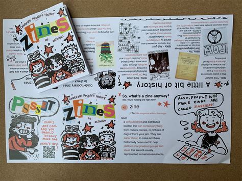 Free Zine! Celebrate People's History - Zines as activism – CraftSanity