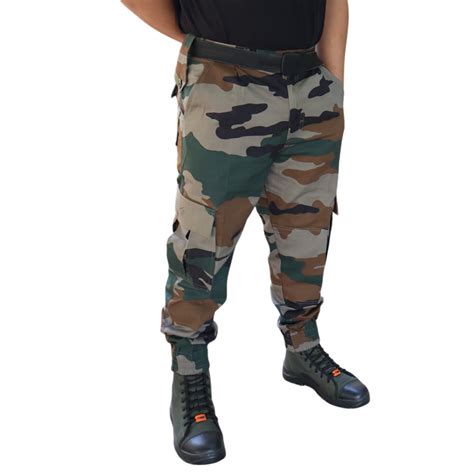 Authorized Pattern Indian Army Combat Uniform Trouser – Olive Planet