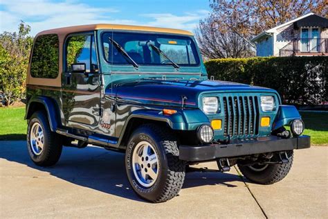 1993 Green YJ! for sale - Jeep Wrangler YJ 1993 for sale in Wylie ...