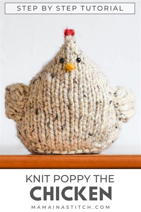 Image result for Knitted Chicken Pattern