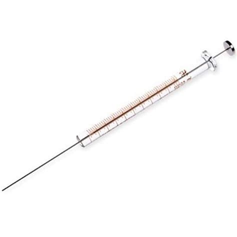 Hamilton Gastight® Syringe with Cemented Needle, Blunt Tip, 25 µL, 22s ...