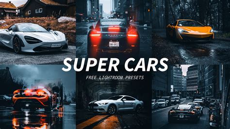 Super Cars Preset - Lightroom Presets Free Download