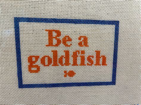 Be a Goldfish – What's the Point?