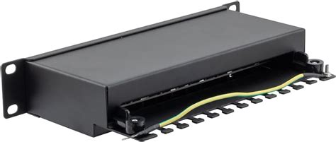 NavePoint 10 Inch Wide 12-Port CAT6A STP Patch India | Ubuy