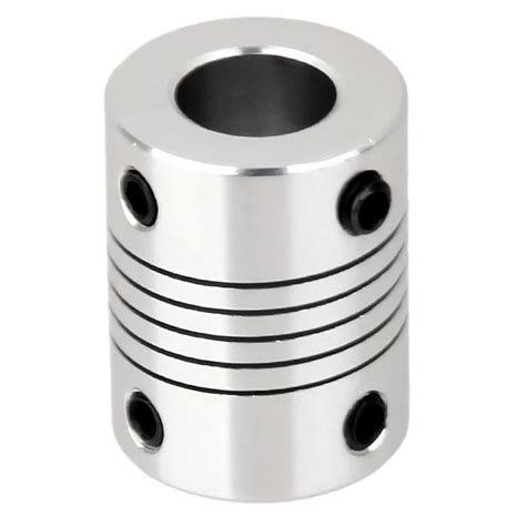 5mm to 8mm Flexible Couplings 25mm Length 19mm Diameter Shaft Couplings ...