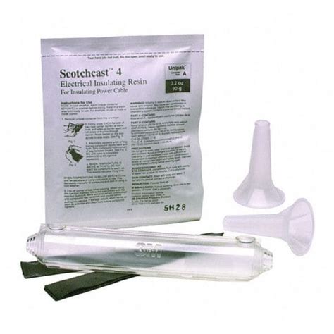 3M Splice Kit, 10 AWG Max, Black, EPDM Rubber Insulation, 1,000 V 72-N1 ...