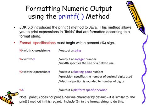 Printf Method Java 的图像结果