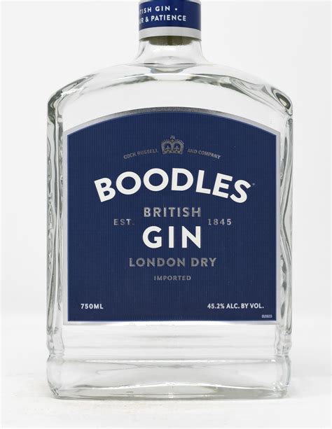 Boodles British Gin, London Dry, 750ml - Princeville Wine Market