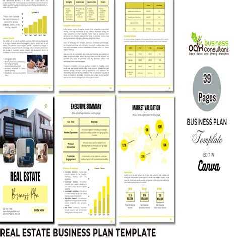 Real Estate Business Plan Template 的图像结果