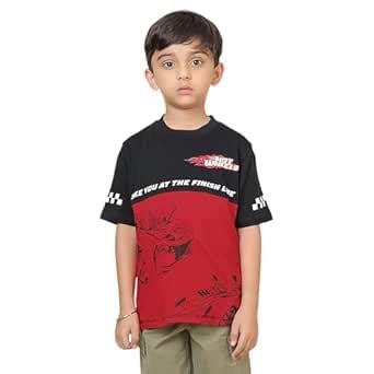 Buy Kidsville Official Hot Wheels Graphic Printed Pure Cotton Regular ...