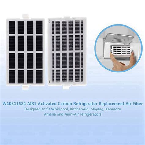 Buy Refrigerator Accessories Parts Air HEPA Filter For Whirlpool ...