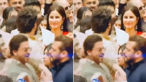 Shah Rukh Khan & Salman Khan dance to ‘Bhangra Pa Le’ at Anant Ambani ...