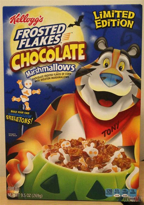Review: Halloween Chocolate Frosted Flakes with Skeleton Marshmallows