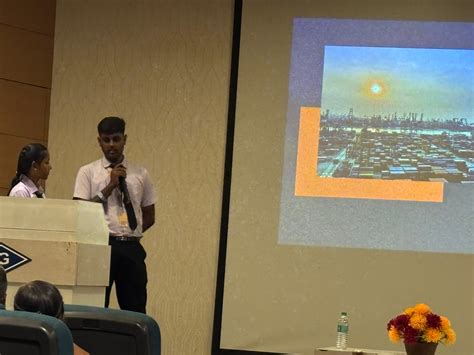PAPER PRESENTATION AT PSGCAS - CMC School of Maritime Studies