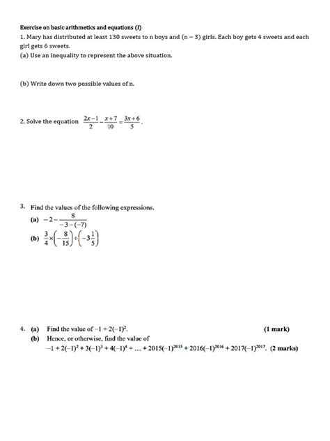 Basic Arithmetic Practice 的图像结果