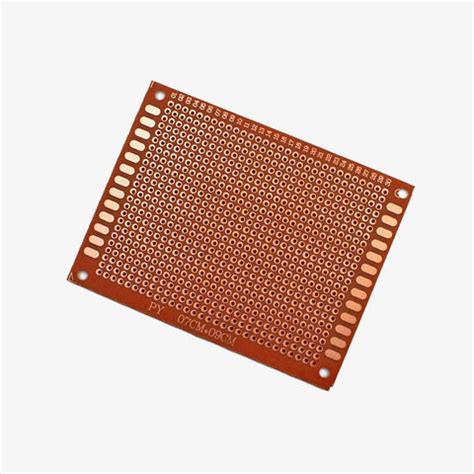 7x9cm Single Side Copper Plate Perf Board for PCB Prototype / Dotted B ...