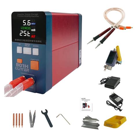 Glitter 801h Battery Spot Welder 21 Kw Capacitor Energy Storage ...