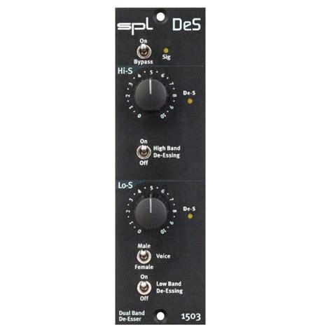 Buy SPL DeS Dual Band De Esser 500 Series Modules Online | Bajaao