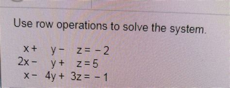 Image result for State Row Operations