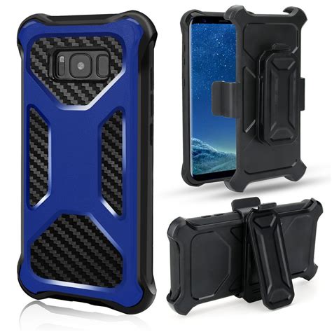 Galaxy Note 8 Case, Galaxy Wireless Combo Shell & Holster Case - Anti ...
