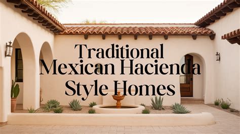 Mexican Hacienda Homes