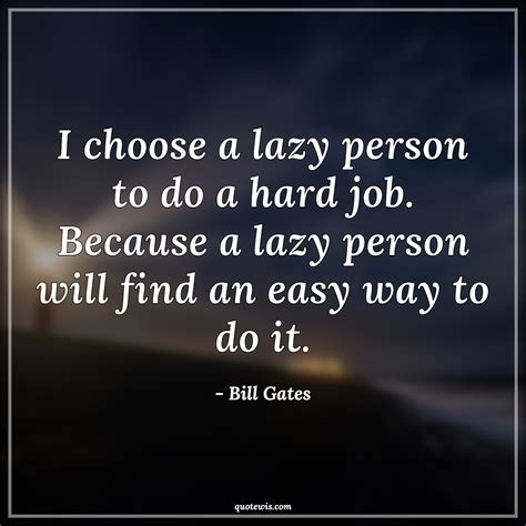 Lazy Person Quotes