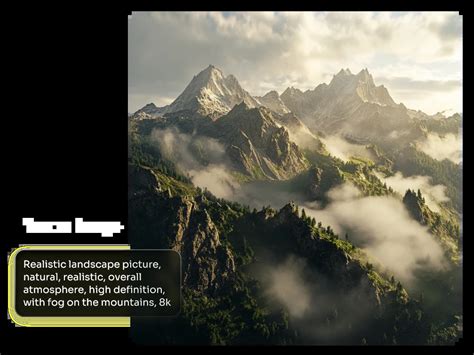 Ai 绘制风景图 的图像结果