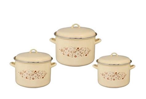 Buy Uniware Super Quality Premium Enamel Cookware Set (6 Pieces set ...