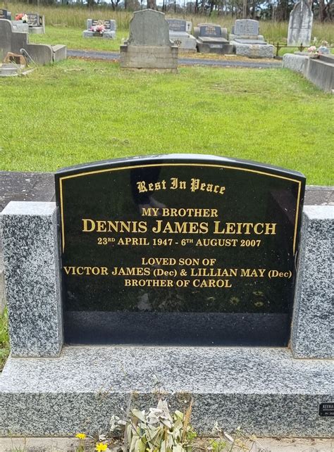 Dennis James Leitch (1947-2007) - Find a Grave Memorial