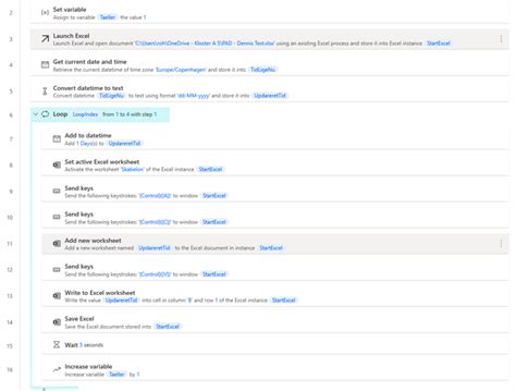 Image result for Loop Task Add Dates