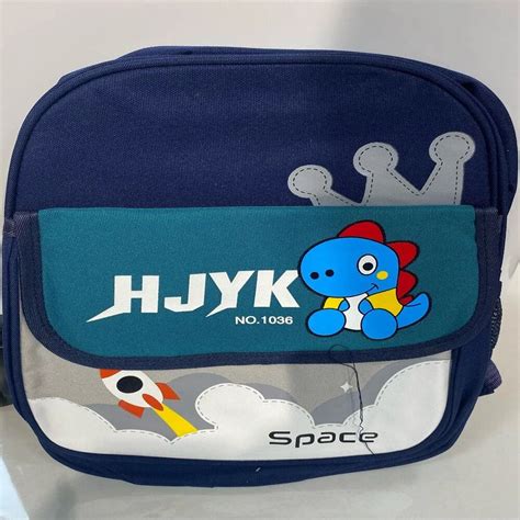 Dino Crown Flap School Backpack