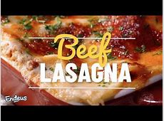 RESEP BEEF LASAGNA MUDAH DIBUAT DI RUMAH   YouTube