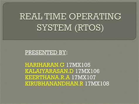 Image result for Real-time operating system RTOS Tutorial