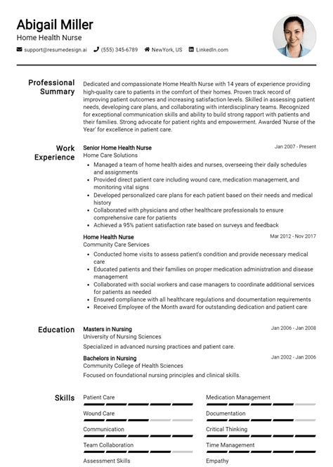 30 Hospice Nurse Resume Examples And Templates for 2026 - ResumeDesign.ai