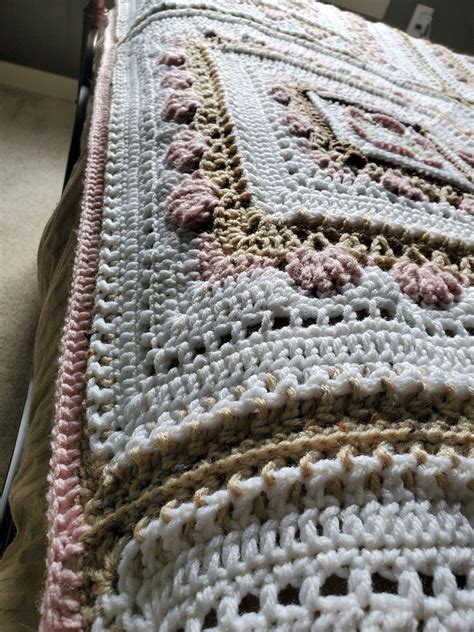 Queen Size Crochet Blanket Pattern Free See More Ideas About Queen Size ...