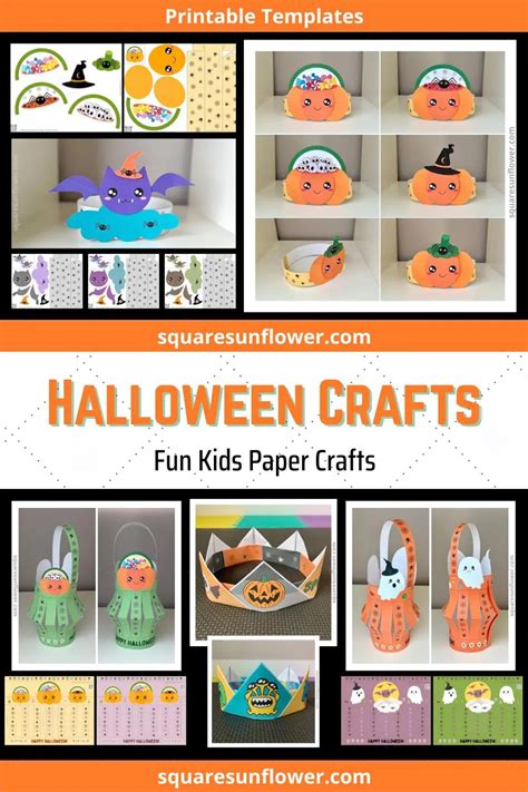 Halloween Paper Crafts 的图像结果