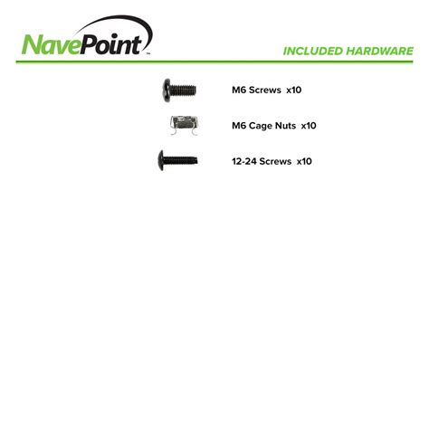 Buy NavePoint 15U Server Rack with Swing Gate - 15U Wall Mount Rack for ...