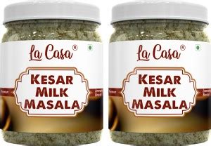 La Casa Homemade Kesar Milk Masala | Combo Pack of 2 | Dudh/Doodh ...