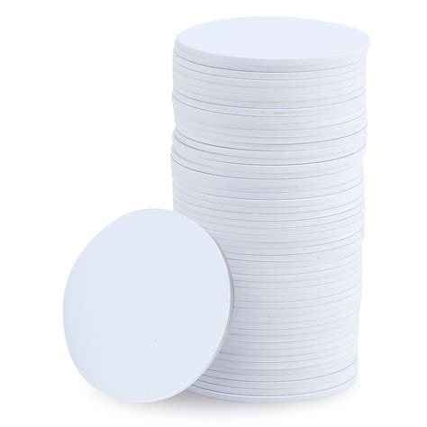 Buy 50 PCS NFC Tags, Contactless Blank Mini Circular 25mm Smart Rf Card ...