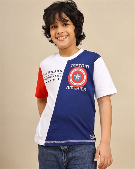 Captain America: Brave New World Printed Regular Fit Tshirt For Boys ...