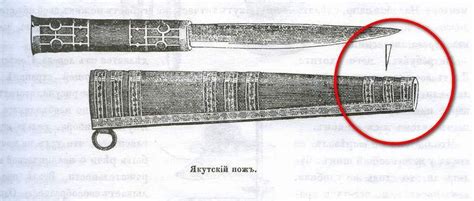 Якутский нож чертежи и размеры в натуральную величину